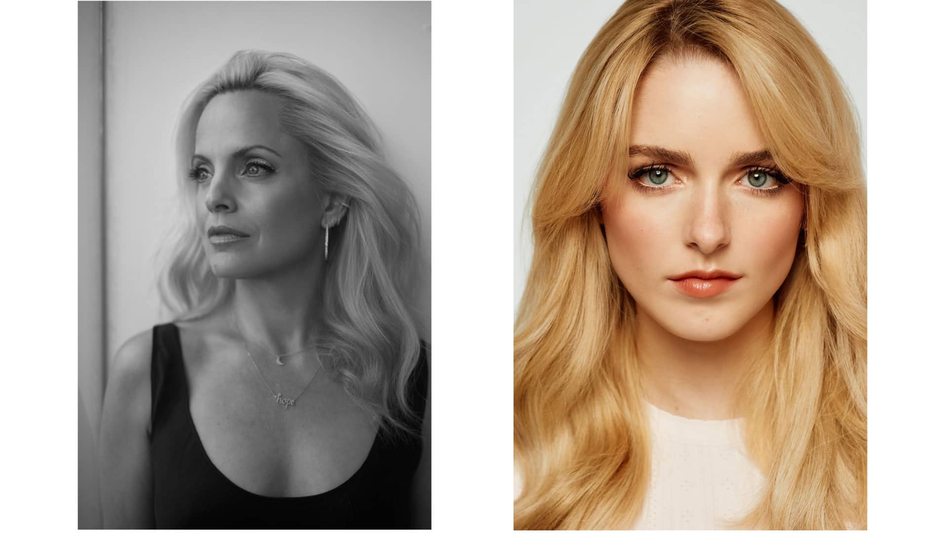 Golden Heart Award: Mena Suvari and Mckenna Grace